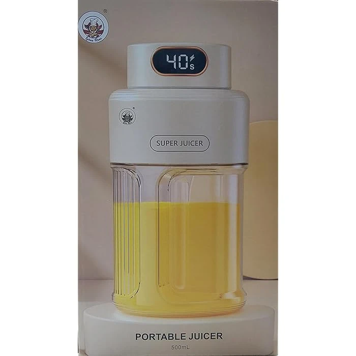 Super Juicer Portable – 500ml Power Blender for Fresh Juice On-the-Go