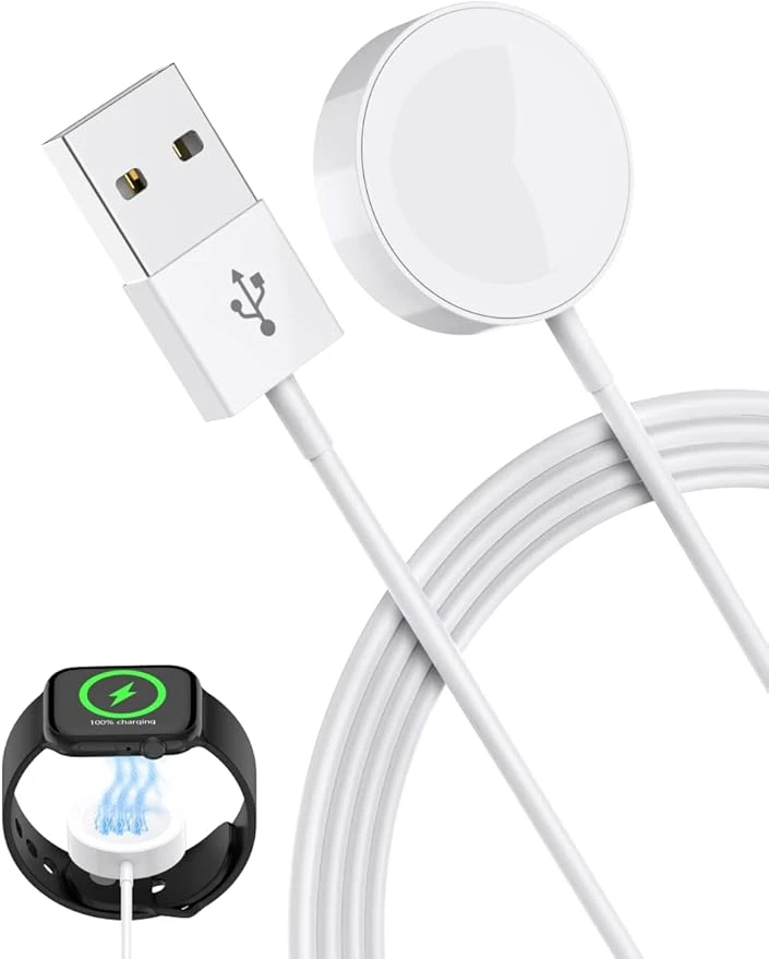 IBERLS Charger for Apple Watch - USB-C Fast Wireless Magnetic Charging Cable
