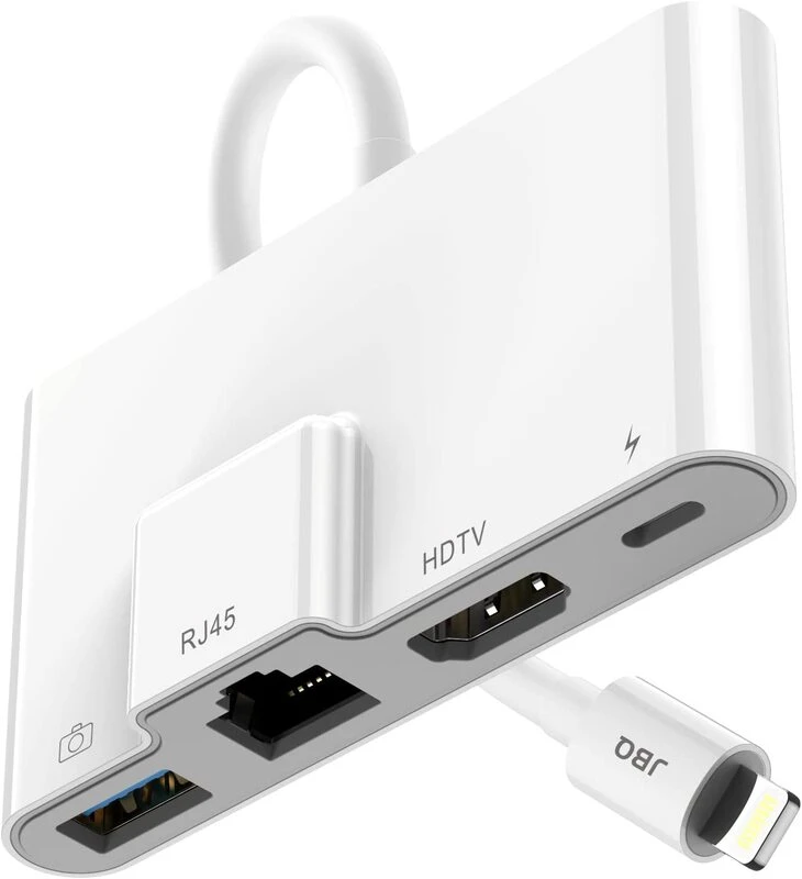 JBQ 4-in-1 Lighting - Multifunctional LED Light with Speaker, Phone Holder, and