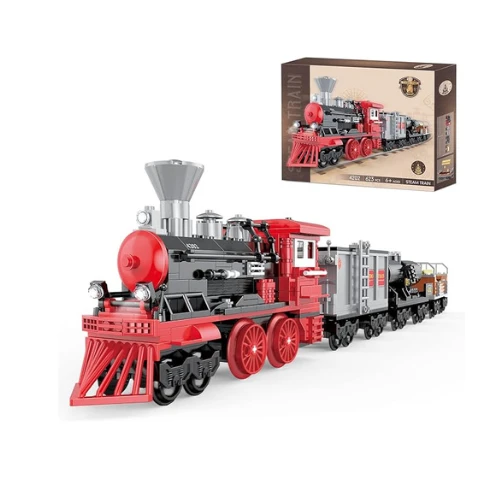 COGO Classic Train Building Blocks Set – 623 PCS | Model 4202 | Educational Construction Toy for Kids Ages 6+