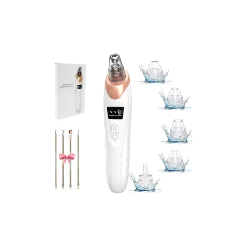 DECTA Multifunctional Cleaning Instrument – Deep Facial Pore Cleanser & Skin Care Tool (White)