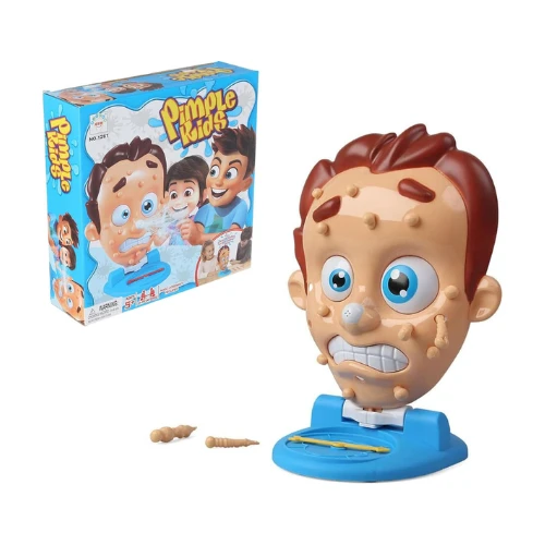 Pimple Kids Game | Pressure-Packed Popping Fun with Spinner Base & Mega-Zit Plunger | Hilarious Game for Kids & Parties