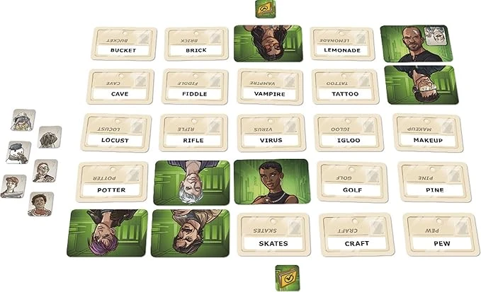 Codenames: Duet – 2-Player Cooperative Word Game by Czech Games | Spy-Themed Puzzle Game for Couples, Friends & Team Play