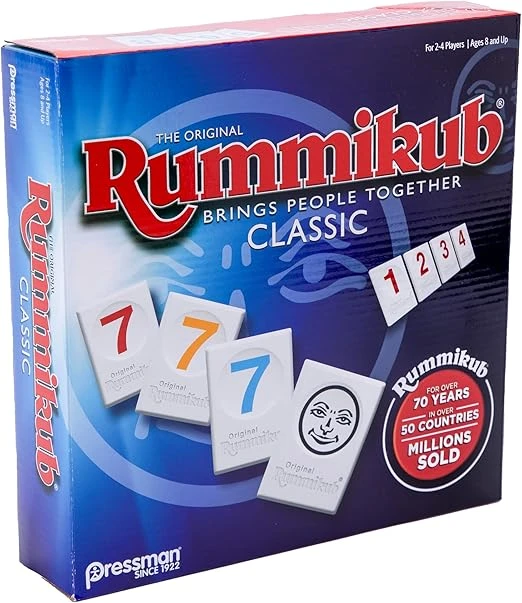 Rummikub – The Original Rummy Tile Game | Classic Family Strategy Game with Numbers and Colors | 2–4 Players