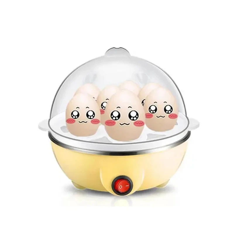 Electric Egg Boiler – Safe & Odorless Egg Cooker for Steaming Hard, Soft & Medium Eggs | Fast Egg Steamer for Breakfast & Meal Prep