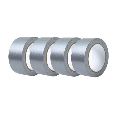 4 Rolls Heavy-Duty Silver Duct Tape – 2” x 30 Yards | Strong Adhesive for Packing, Kitchen, Home, Office, Indoor & Outdoor Use