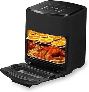 15L Digital Air Fryer Oven – Multi-Color | Multi-Function Cooker with Rotisserie, Dehydrator & Touchscreen Control