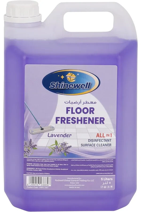 Realox Lavender Disinfectant Floor Cleaner 5 Ltr - Fresh & Germ-Free Home