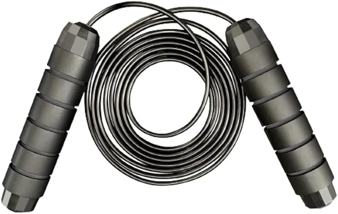 Speed Jumping Rope – Self Adjustable Lock, Aluminum Handle, Anti-Slip