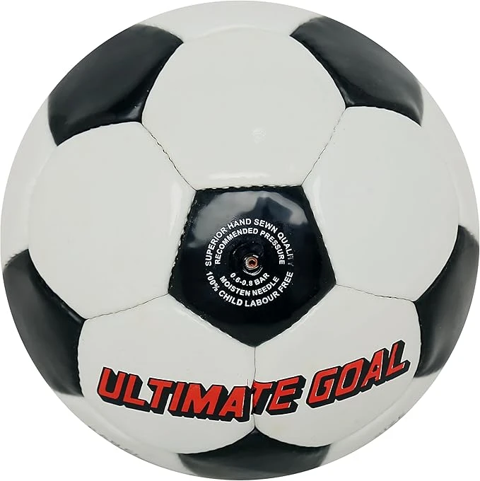 Black and White  Football