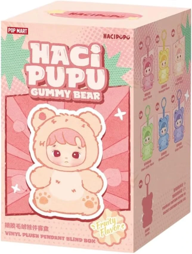 National Version Pop Mart Lapopo Macaron Vinyl Face Series – Super Cute Blind Box Toy | Plush, Keychain, Pen & Gift Accessories