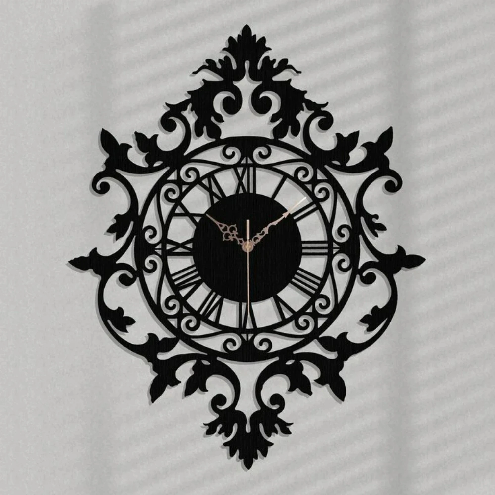 Royal Luxury Acrylic Wall Decoration Clock