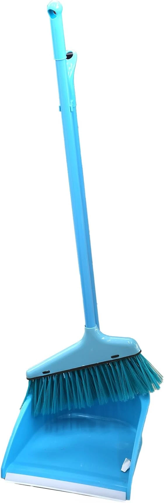 Steel Long Handle Rotatable Self Cleaning Broom and Dust Pan and Brush