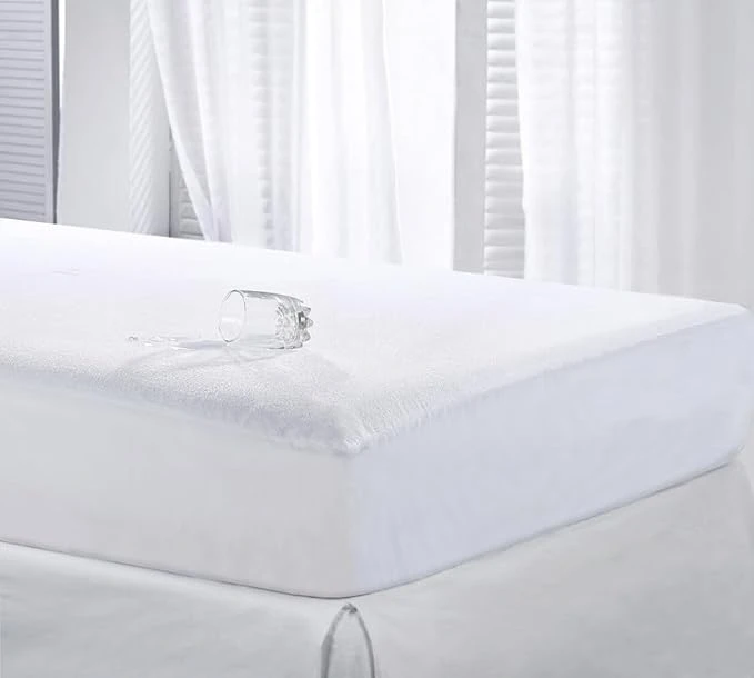 Matress Protector Double Bed (137x196 cm) White