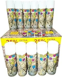 Snow Spray  24 pc - Instant Artificial Snow for Holiday and Winter Decoration