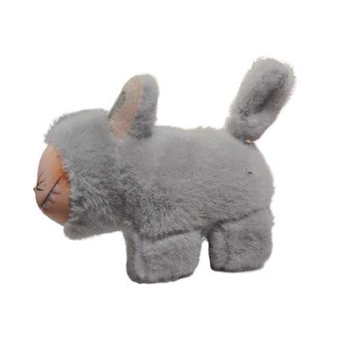Labubu Plush Toy – Sit-Down Party Series (Second Generation) | 13cm Cute Plush Keyring Doll