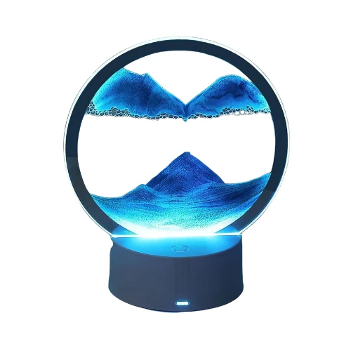 Desk Sand Lamp – Ambient Light and Stress Relief in One Elegant Design