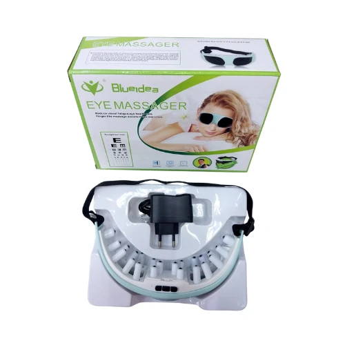Blueidea Eye Massager – Finger-Like Massage, Visual Fatigue Relief & Eye Health Care | Rechargeable, Portable Eye Therapy Device