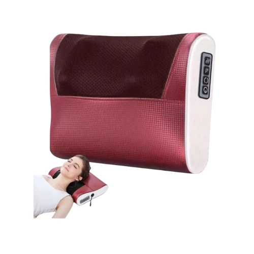 Morelian 4D Neck & Shoulder Massager with Heat – 16-Head Shiatsu Electric Massage Pillow | Deep Tissue Back, Foot & Body Pain Relief | 3 Modes, Gift for Men/Women