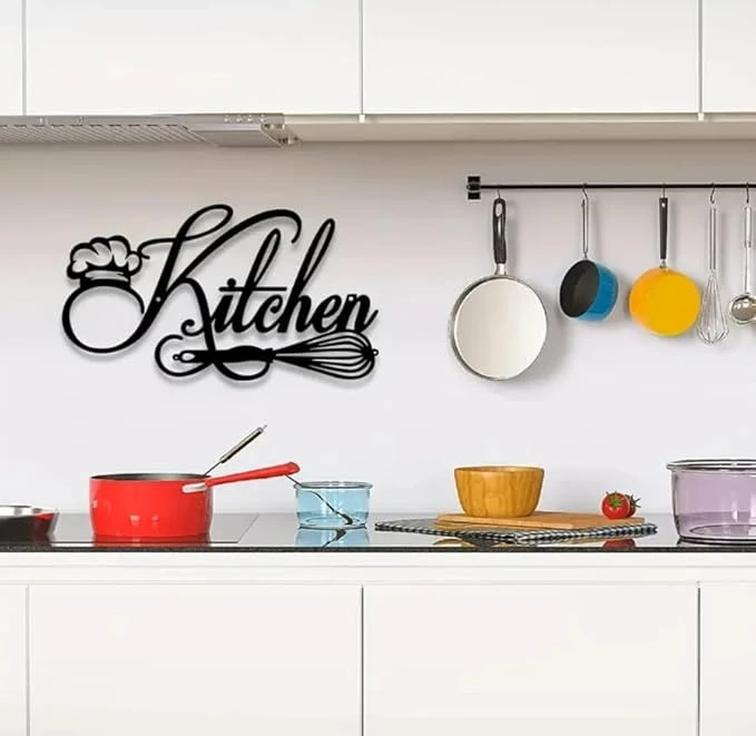 Acrylic Kitchen Sign Wall Decor – Farmhouse Style Home & Kitchen Decoration