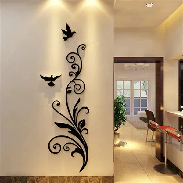 Bird Acrylic Wall Art | Nature-Inspired Decorative Accent | Modern Home Decor