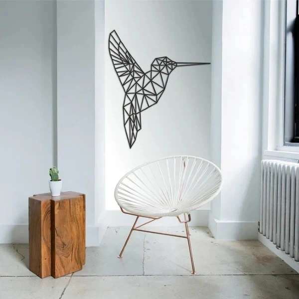 Hummingbird Acrylic Wall Art | Nature-Inspired Home Decor