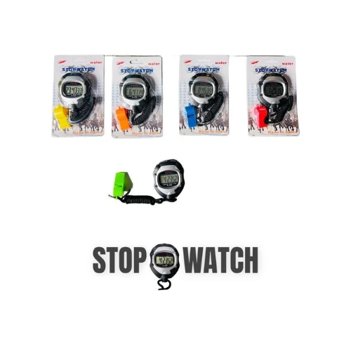 Lordex Digital Stopwatch – Multi Color – Accurate Timer for Sports, Fitness, Training & Daily Use