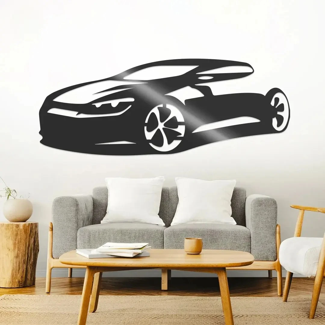 Luxury Car Acrylic Wall Art | Modern Automotive Decor | Stylish Home & Office Accent