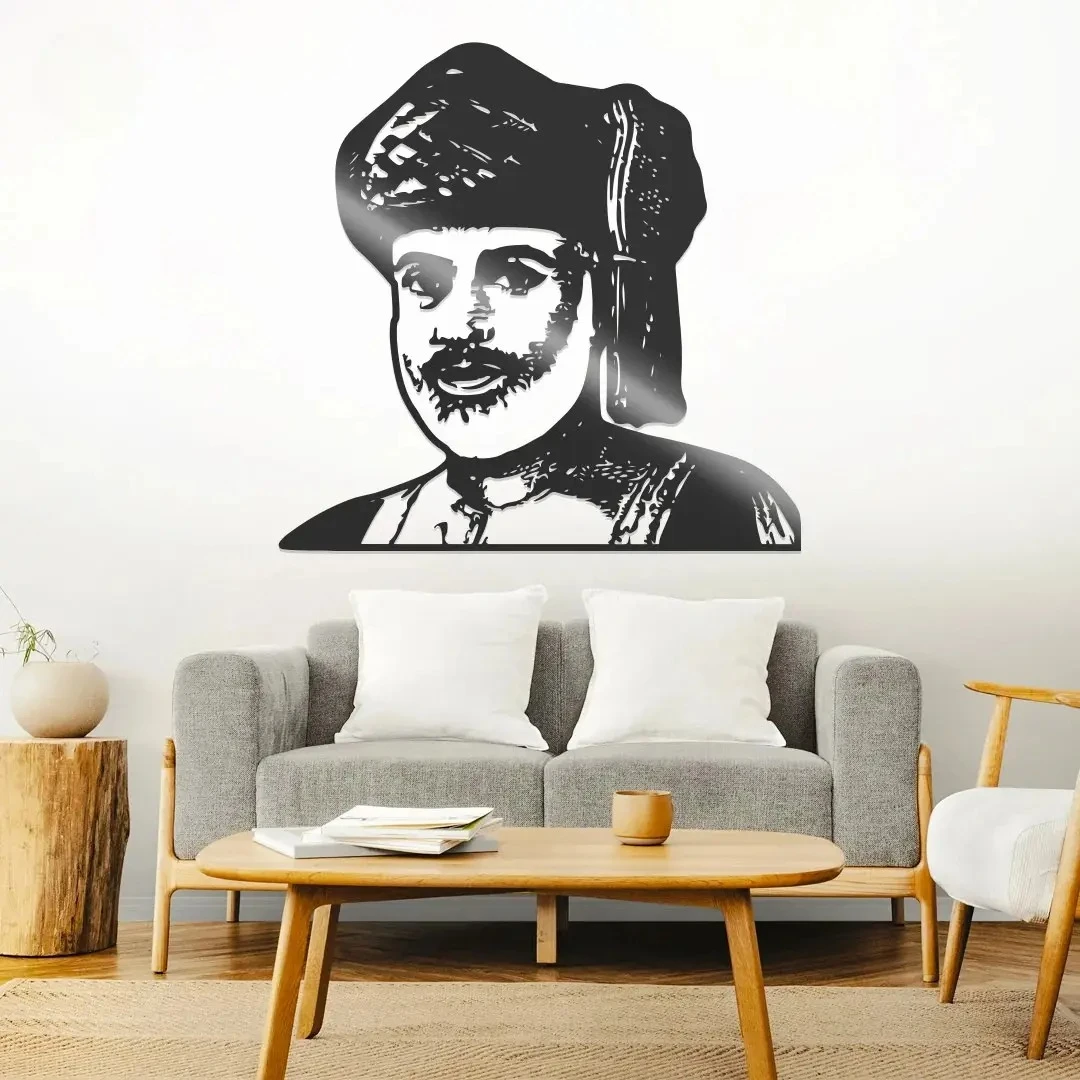 The Qaboos Era Acrylic Wall Art | Tribute to Sultan Qaboos bin Said | Oman National Legacy Decor