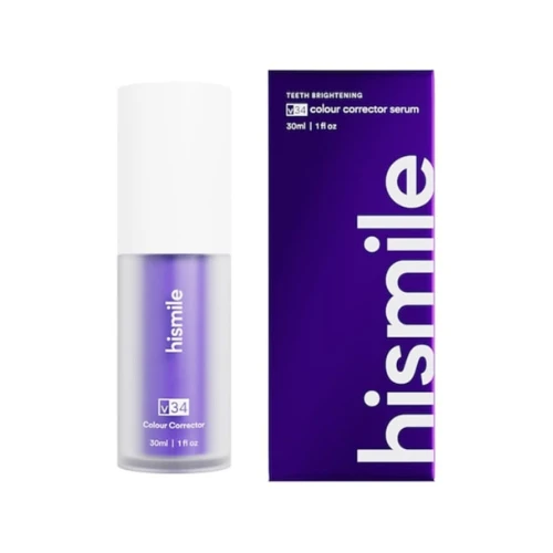 Hismile VE Colour Corrector Serum – Teeth Brightening & Stain Neutralizing Formula, 30ml