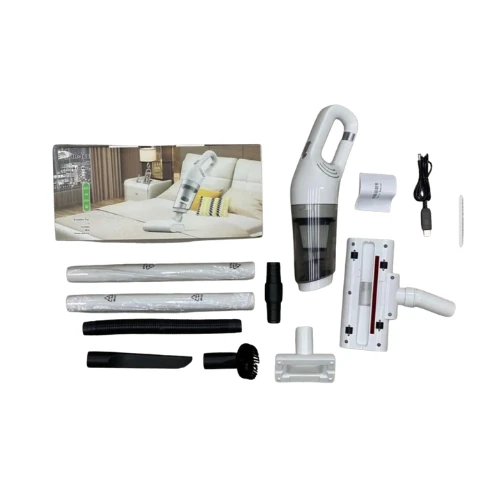 5-in-1 Wireless Stick Vacuum Cleaner – Rechargeable Handheld Vacuum with 12000Pa Powerful Suction, Lightweight & Cordless, for Home, Office, and Car Cleaning