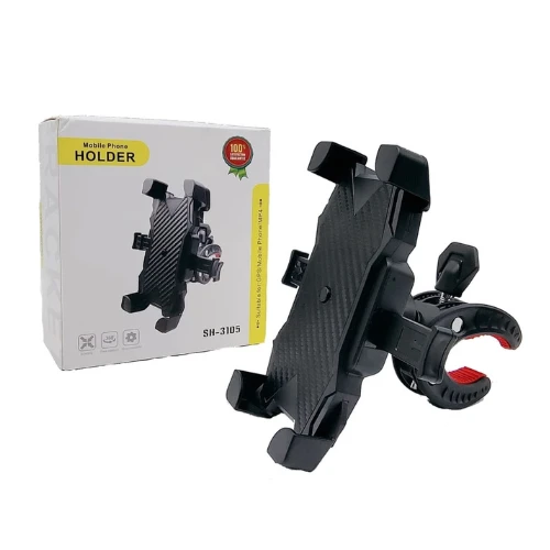 Universal Mobile Phone Holder – 360° Adjustable Car Mount for GPS, Smartphones & MP4 Players, Strong Grip & Easy Installation (Model SH-3105)