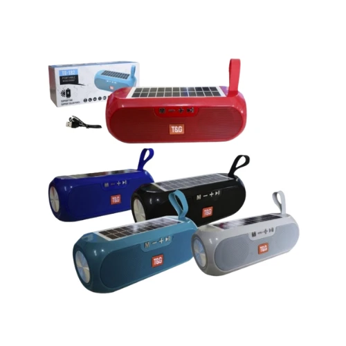 T&G TG-182 Portable Bluetooth Speaker – Wireless Stereo Sound, Deep Bass, Built-in Mic, Waterproof, Long Battery Life, Compatible with Smartphone, Tablet & PC