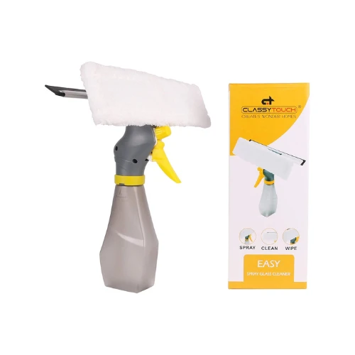 CLASSYTOUCH Spray Glass Cleaner – Easy Spray, Wipe & Shine for Streak-Free Cleaning