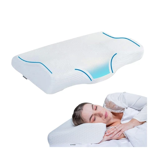 Novimed Contour Butterfly Cervical Pillow – Memory Foam, Eco-Friendly