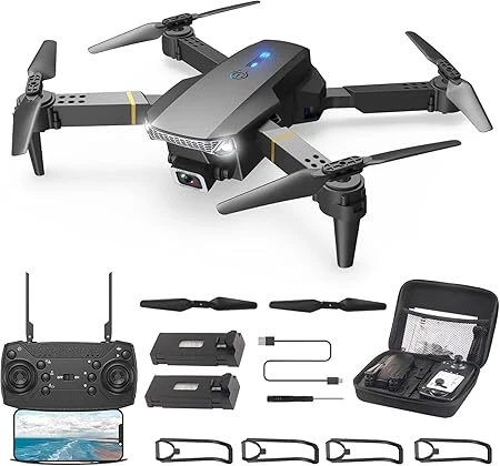 E88 Pro Mini Drone with 4K Dual Cameras – Foldable HD FPV Quadcopter for Adults & Kids