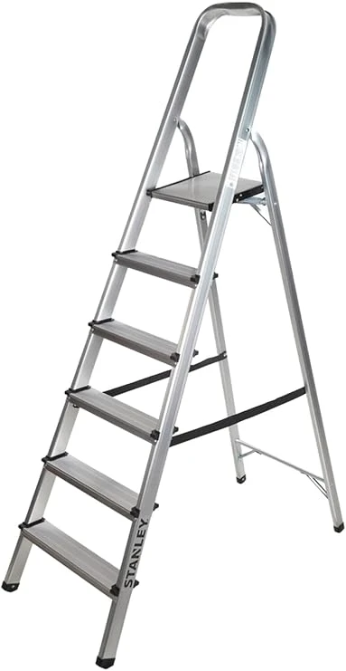 5-Step Folding Ladder – Anti-Slip, Heavy-Duty Household Step Ladder