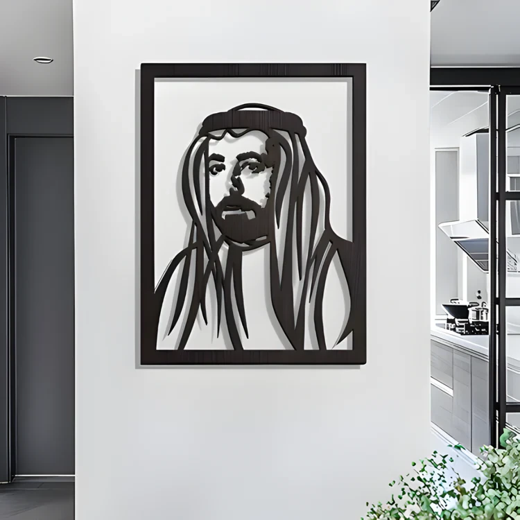 Sheikh Sultan Al Qasimi Acrylic Wall Portrait - Revered Sharjah Ruler Tribute for UAE Heritage Homes