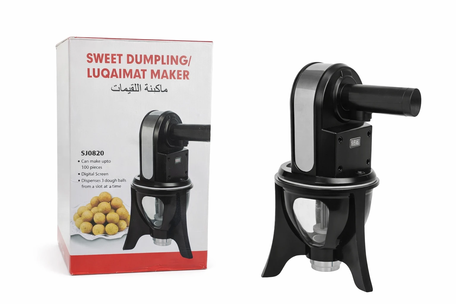 Sweet Dumpling / Luqaimat Maker with Digital Display (SJ0820-LUQAIMAT-MAKER)