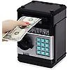 Money Safe Box for Kids – Password-Protected Money Bank for Boys and Girls ATM