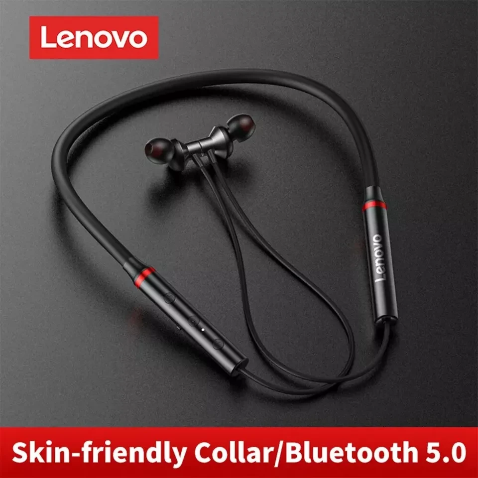 Lenovo HE05X Neckband Wireless Bluetooth 5.0 Sports Headphones